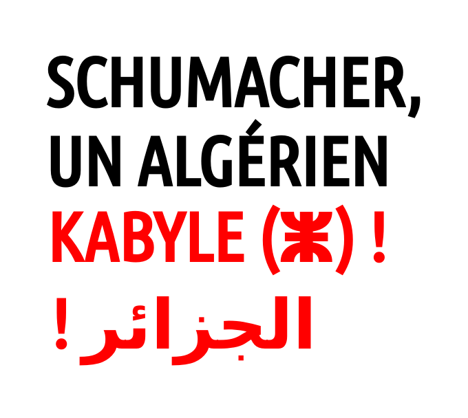 Le père de Michael Schumacher est un Algérien kabyle: Info ou Intox ?