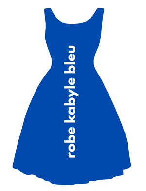 Robe Kabyle Bleu