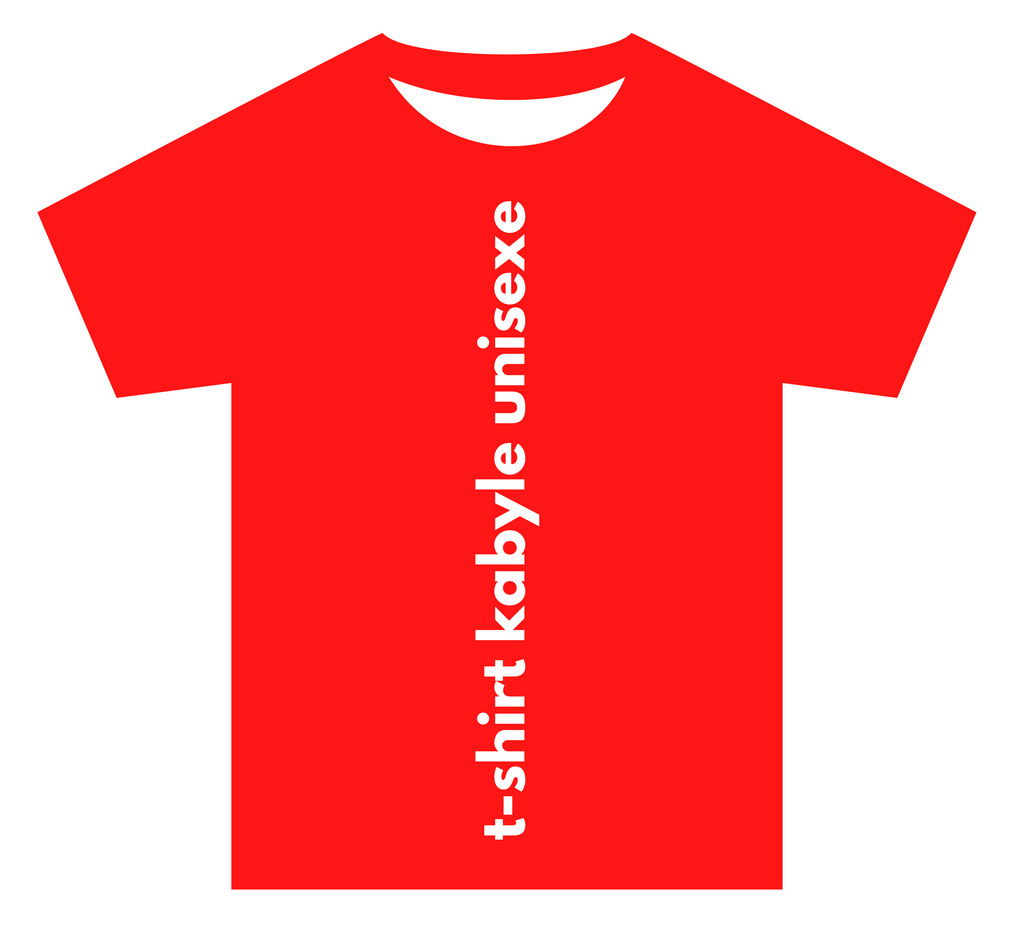 T-Shirt Kabyle Unisexe